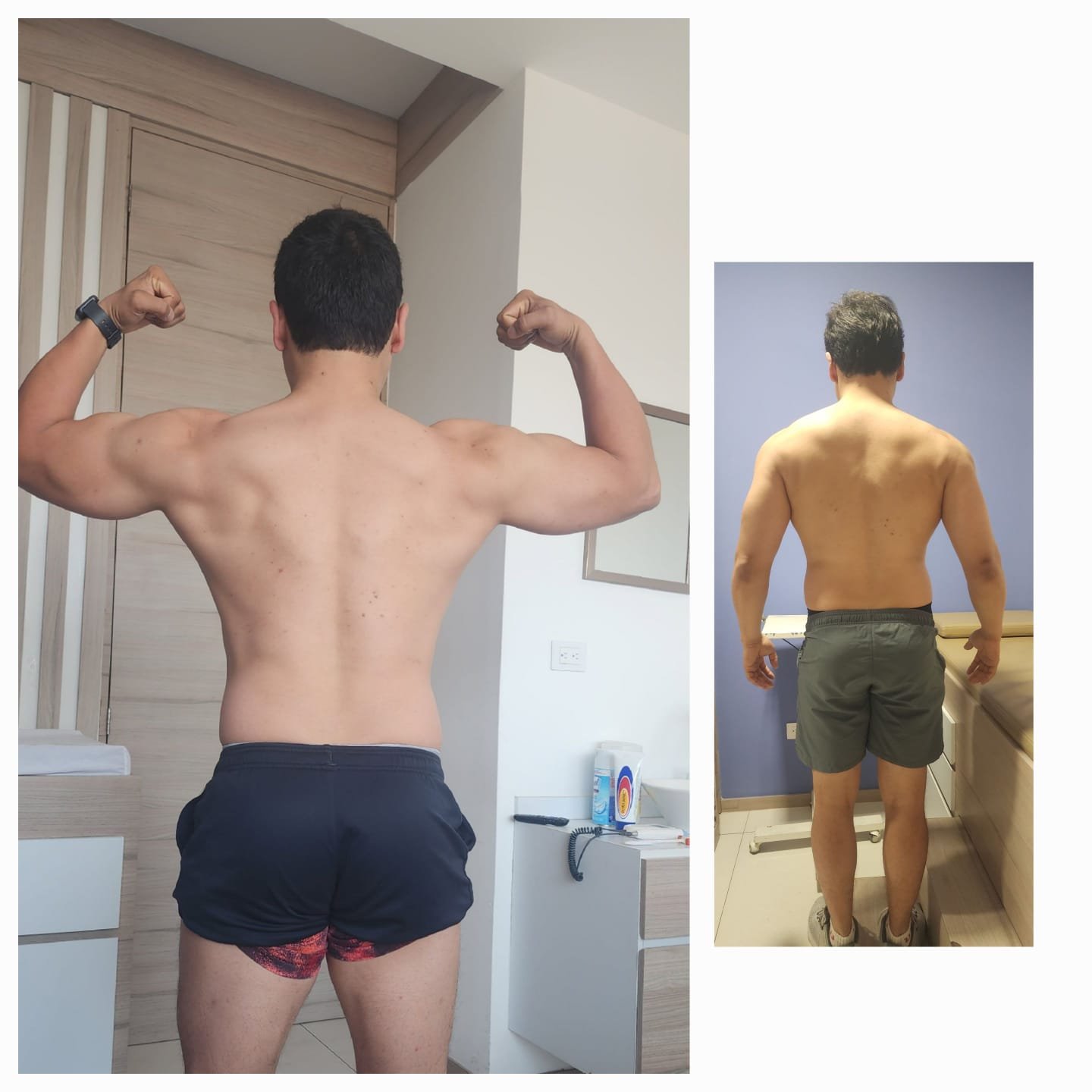 Transformación Hombre Espalda
