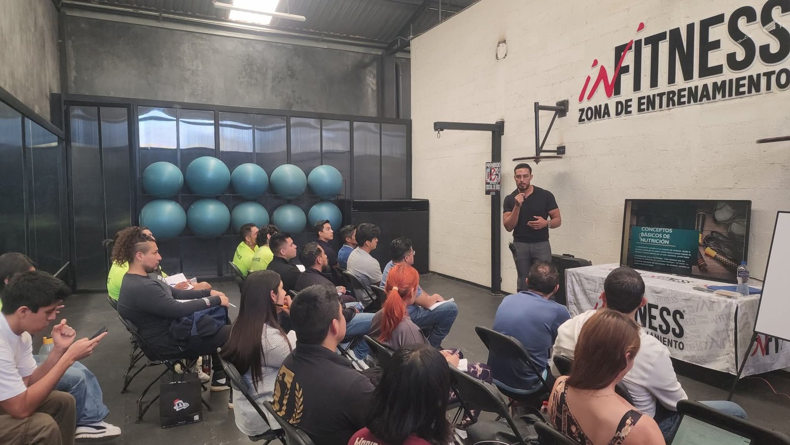 Clase en Fitness Zone